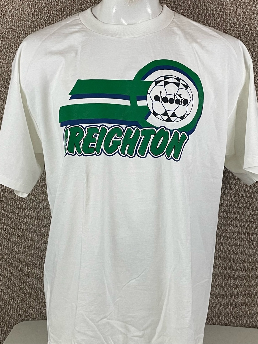 Vintage 90s Adidas Creighton Soccer Shirt Men’s XL USA 90s Single Stitch 369